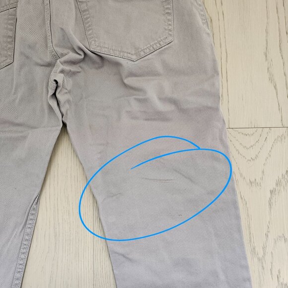 Men's H&M Straight Legged Jeans, Color Taupe/Grey, Size 31 - Picture 13 of 14